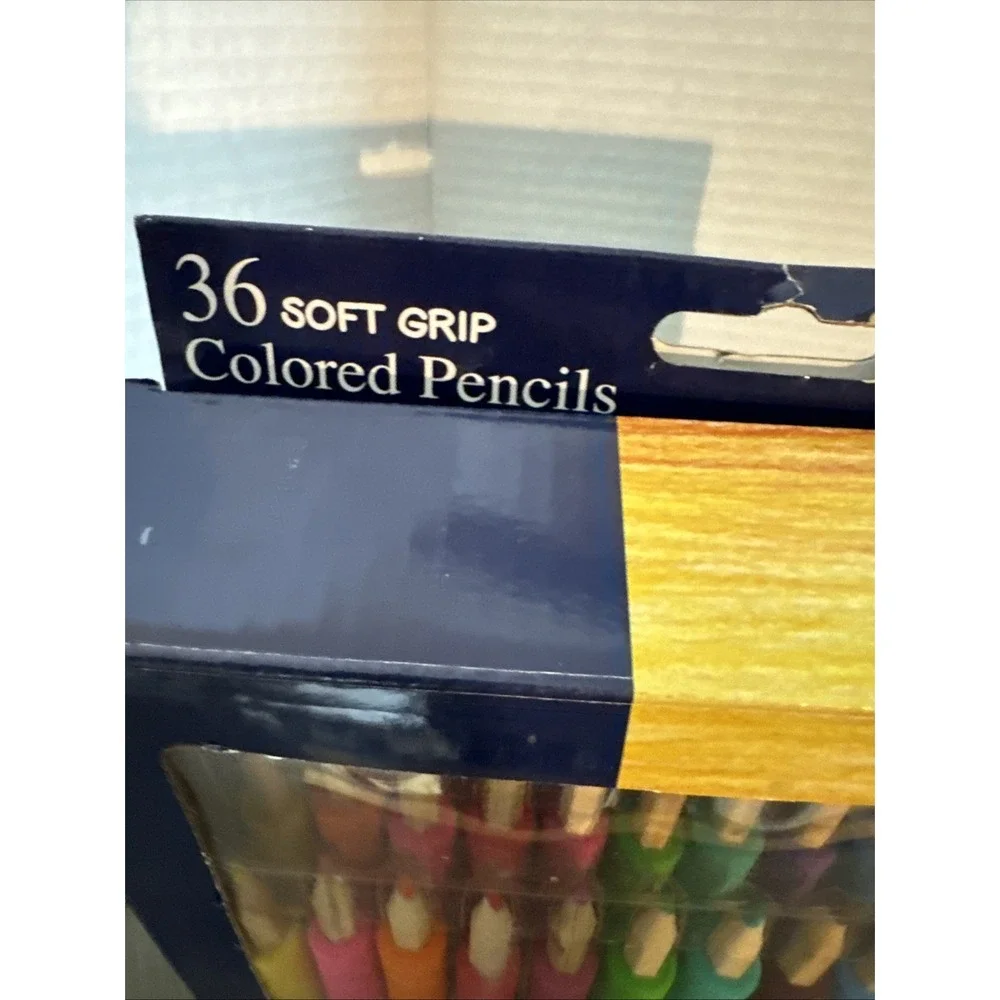 Pencil Star 36 Soft Grip Colored Pencils